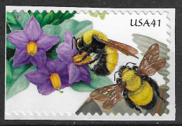 USA 2007 MiNr. 4243 BD  Etats-Unis Plant, Flowers, Nightshades, Insects, Bumblebee 1v ** 1.00 € - Abeilles