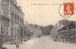 FRANCE - 18 - Henrichemont - Grande Rue à La Borny - Carte Postale Ancienne - Henrichemont