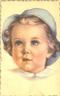 FANTAISIE - Bébé - Portrait - Chapeau - Carte Postale Ancienne - Bébés