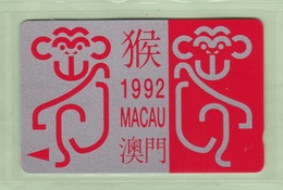 Macau - 1992 Year Of The Monkey MOP 30 - Very Fine Used - MAC-5A - Macao