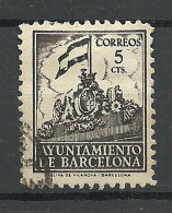 SPAIN Spanien Espana 1941 Ayuntamiento De Barcelona O - Barcelona