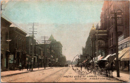 Indiana South Anderson Meridian Street Looking South 1909 - Anderson