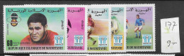 Mauritania 1977 Mnh ** 9 Euros Football Worldcup - Mauritanie (1960-...)