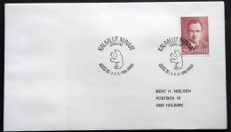 Greenland 1985 SPECIAL POSTMARKS. JUNIOR MIDTFYN 85.  3-5-5 1985 RINGE ( Lot 914) - Lettres & Documents