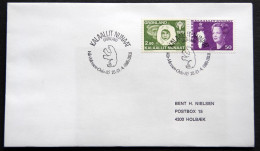 Greenland 1985 SPECIAL POSTMARKS. VÅR.MESSEN-OSLO 85.   20-21-4 OSLO ( Lot 915) - Lettres & Documents