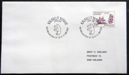 Greenland 1985 SPECIAL POSTMARKS. VÅR.MESSEN-OSLO 85.   20-21-4 OSLO ( Lot 916) - Lettres & Documents