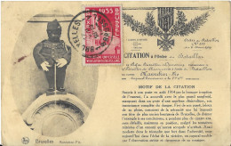 EXPOSITION UNIVERSELLE BRUXELLES BELGIQUE 1935 - MEDAILLE A MANNEKEN PIS, VOIR LE SCANNER - 1935 – Brussel (België)