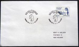 Greenland 1985 SPECIAL POSTMARKS. IBRIA 85. 30-31-3-1985 ITZEHOE ( Lot 915) - Lettres & Documents