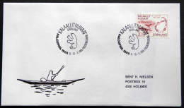 Greenland 1985 SPECIAL POSTMARKS. FALCOPHIL 1985. 8-10-3- FREDERIKSBERG  ( Lot 915) - Briefe U. Dokumente