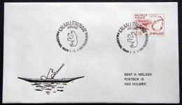 Greenland 1985 SPECIAL POSTMARKS. FALCOPHIL 1985. 8-10-3- FREDERIKSBERG  ( Lot 916) - Covers & Documents