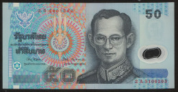 50 Baht Polymer Serie 15 Typ I Sign. 67 ...92 Thailand 1997 UNC - Thailand