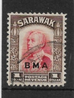 SARAWAK 1945 $1 SG 140 FINE USED Cat £7.50 - Sarawak (...-1963)