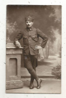 Cp, Carte Photo, Couvray , Poitiers, Militaria , Militaire Du 3 éme, écrite - Personajes