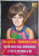 B241> < GLORIA CHRISTIAN > Pagina Pubblicità Per Il 45 GIRI < Dimmi Solo Ciao Arrivederci > 1967 - Objets Dérivés