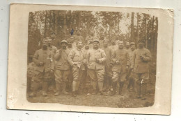 Cp, Carte Photo, Militaria , Militaires ,  écrite 1916 - Characters