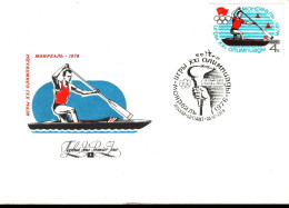 FDC  URSS 1976 Sports >  Canoë - Canoë