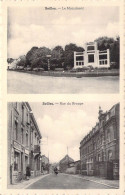 BELGIQUE - SEILLES - Le Monument - Rue Du Rivage - Carte Postale Ancienne - Andere & Zonder Classificatie