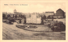 BELGIQUE - SEILLES - Place Wauters - Le Monument - Carte Postale Ancienne - Andere & Zonder Classificatie