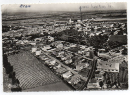 CPSM      11  BRAM     1964      VUE AERIENNE NOUVEAUX QUARTIERS LOTISSEMENT CITE JACQUES RANCOULE - Bram