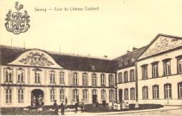 BELGIQUE - SERAING - Cour Du Château Cockerill - Carte Postale Ancienne - Seraing