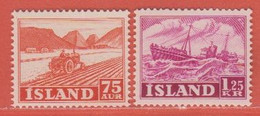 1952 ** (sans Charn., MNH, Postfrish)  Yv  227-230		Mi  275/6		FA  300-303 - Unused Stamps