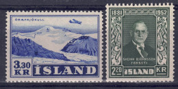 Island 1952 - Markenlot Aus Nr. 280 + 282, Postfrisch ** / MNH - Unused Stamps