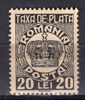 S2986 - ROMANIA ROUMANIE TAXE Yv N°98 ** - Port Dû (Taxe)