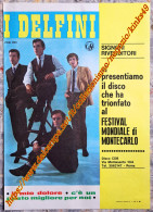 B241> < I DELFINI > Pagina Pubblicità Per Il 45 GIRI BEAT < Il Mio Dolore > 1966 - Objets Dérivés