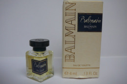 BALMAIN" BALMAIN"  MINI EDT 4   ML   VOIR ET LIRE !! - Miniatures Femmes (avec Boite)