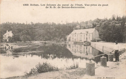 ROHAN - Les Écluses Du Canal De L'Oust - Vue Prise Du Pont De N.D. De Bonne-Rencontre  - VENTE DIRECTE X - Rohan