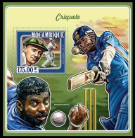 Mozambique 2015 MNH MS, Sir Donald Bradman, Sachin, Muralitharan Cricket Sports - Cricket