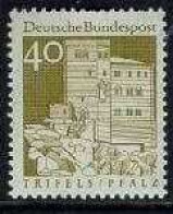 !a! GERMANY 1966 Mi. 0494 MNH SINGLE - Trifels Castle, Palatinate - Ungebraucht