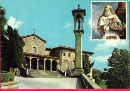 SAN MARINO - MONASTERO - VIAGGIATA 1968 - San Marino