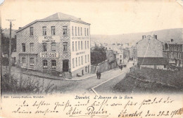 BELGIQUE - STAVELOT - L'Avenue De La Gare - Edit Lecoq Peeters - Carte Postale Ancienne - Stavelot