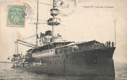 Bateau * Navire De Guerre Cuirassé D'escadre HENRI IV * Militaria - Warships