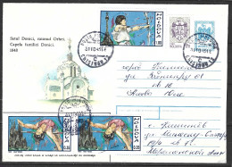 MOLDAVIE. N°20 De 1992 Sur Enveloppe Ayant Circulé. Tir à L'arc. - Archery