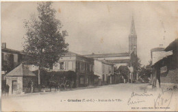 82 GRISOLLES   Avenue De La Ville - Grisolles