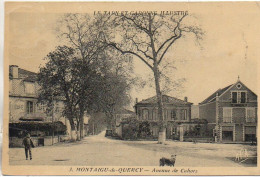 82 MONTAIGU-de-QUERCY  Avenue De Cahors - Montaigu De Quercy