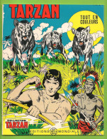 Tarzan N°33 - Tout En Couleurs - Dessins John Celardo - Editions Mondiales - Del Duca à Paris - 1968 - Extrait D'album - Tarzan