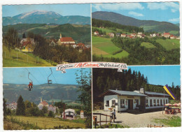 Grüß Aus St. Corona Am Wechsel - Sessellift, Bergstation - Schneeberg - (N.Ö., Österreich) -  Almrausch-Hütte - Neunkirchen
