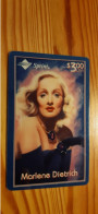 Prepaid Phonecard USA, Sprint - Marlene Dietrich - Sprint