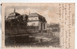 SAINT GHISLAIN ANCIEN ABBAYE DES MOINES ET LE VIEUX RENARD COMBATTANT DE 1830 PRECURSEUR TBE - Saint-Ghislain