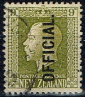 Nouvelle-Zélande - 1916 - Y&T Service N° 61, Oblitéré - Service
