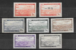 Algérie PA/AM N°1 à/to 6 (avec/with 1A) 1946-47 * - Airmail