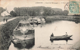 Laroche * Le Canal De Bourgogne * L'avant Port * Péniche Batellerie - Laroche Saint Cydroine