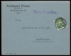 1924, Danzig, 194, Brief - Lettres & Documents