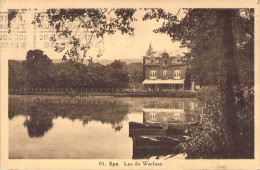 BELGIQUE - SPA - Lac De Warfaaz - Carte Postale Ancienne - Spa