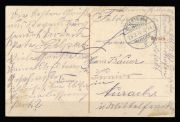 1916, Altdeutschland Bayern, Brief - Feldpost (postage Free)