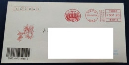 China Covers,Journey To The West "(Kaifeng, Henan) Postage Machine Stamped First Day Actual Delivery Seal - Buste