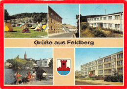 Feldberg (Kr. Neustrelitz) FDGB-Erholungsheim Haus Suhr,  FDGB-Erholungsheim Luzin, Zeltplatz (850) - Feldberg